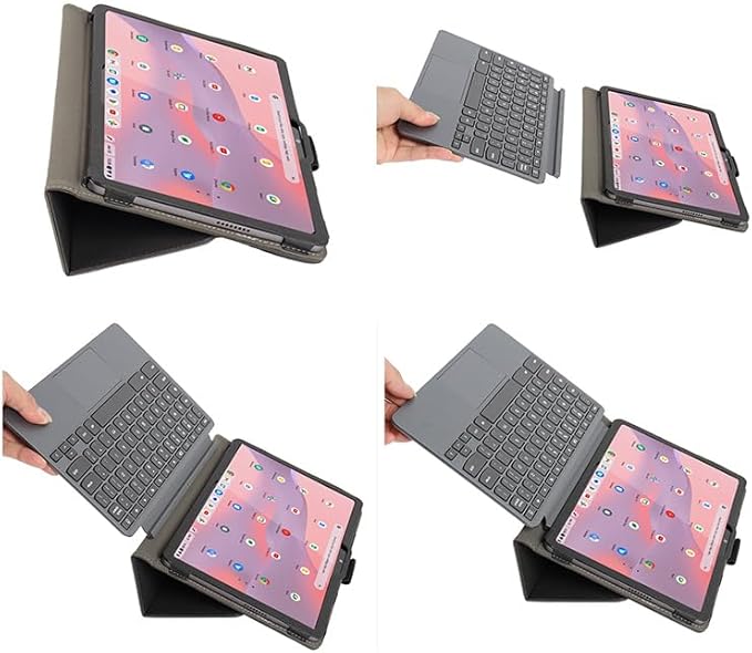 Case Compatible with Fro Lenovo Chromebook Duet Gen 9 2024 10.95 inch Tablet Duet EDU G2 Protective case Duet 11 (11M889) can be Used with Keyboard and Pen Slot Design