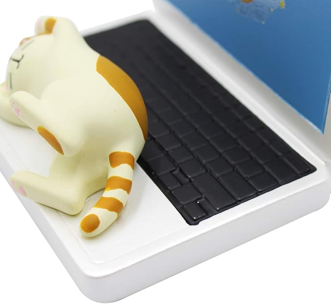 Cat on Laptop