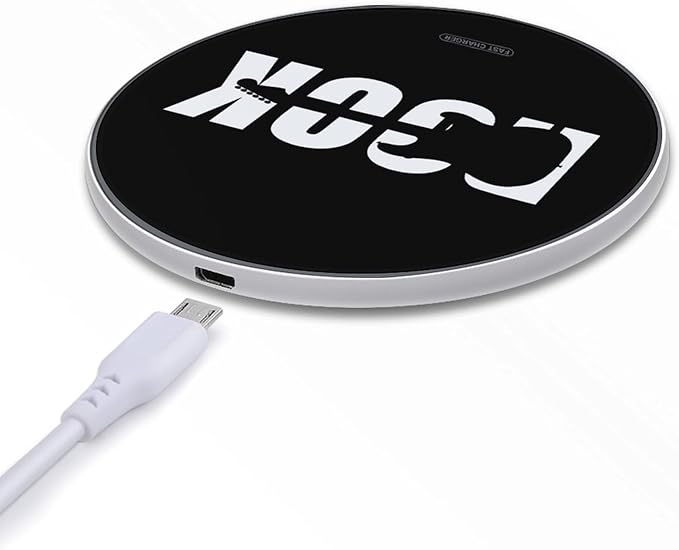 Rock Guitar Fast Portable Charger 10W Funny Graphic Phone Charging Pad with USB Cable