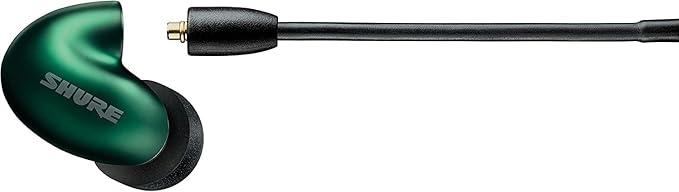 Shure SE846 PRO Gen 2 Wired Sound Isolating Earphones Secure in-Ear Earbuds High-End Professional Sound Hi-Def Four Drivers Upgraded Sound Filters Durable Quality Customizable Frequency - Jade
