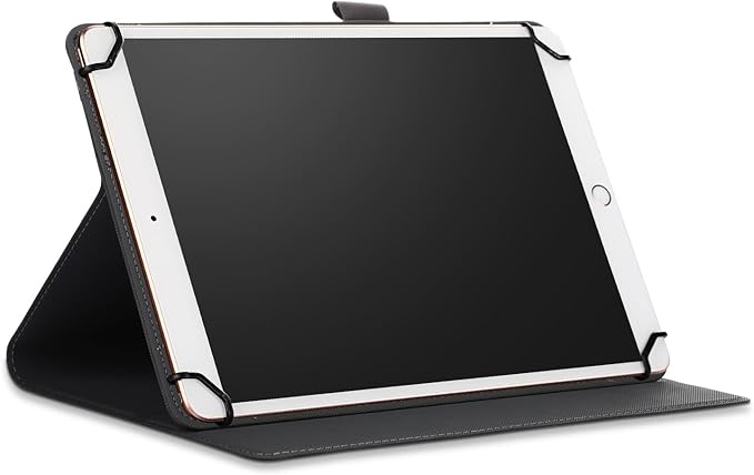 Neezee for 10.1” Tabtrust T10B-B/DEERTiME E6 Tablet Case with Keyboard – Universal Slim 2-in-1 Protective Folio Cover (Grey Tabtrust T10B-B/DEERTiME E6)