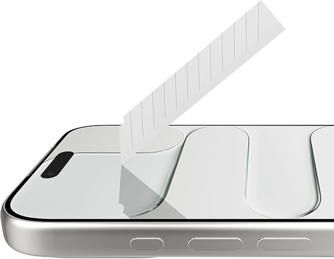 ITSKINS HYBRID // GLASS Cell Phone Screen Protector with Eco-Friendly Alignment Tool Tempered Glass Screen Protector Easy Installation Scratch Resistant and Bubble Free - iPhone 17 Air