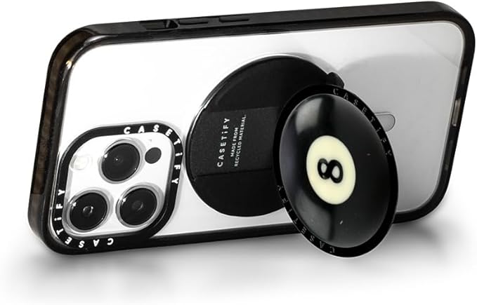 CASETiFY Snappy Grip Stand Compatible with Magsafe -Billiard Ball
