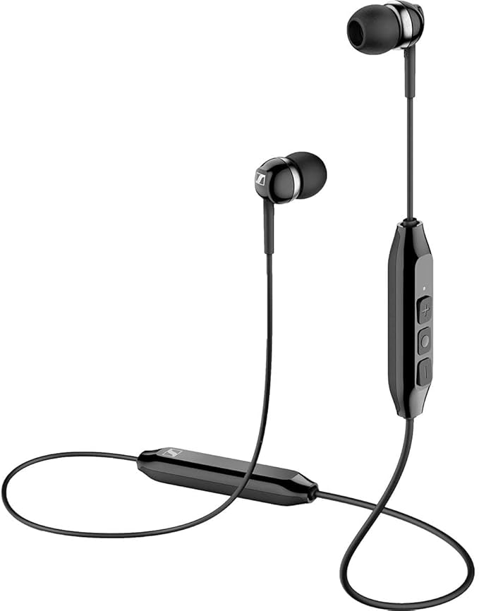 Sennheiser CX 150BT Bluetooth 5.0 Wireless Headphone - 10-Hour Battery Life USB-C Fast Charging Two Device Connectivity - Black (CX 150BT Black)