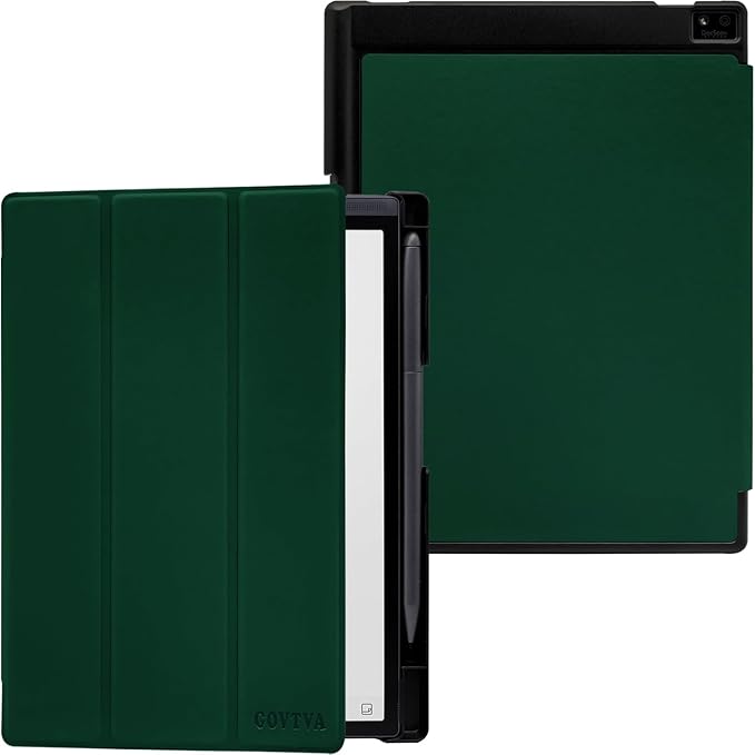 Protective Folio Case for 8.2'' iFLYTEK AINOTE Air 2 Ultra-Thin Lightweight Trifold Protective Cover with Built-in Pen Holder Auto Sleep/Wake for AINOTE Air2 Tablet (Green)