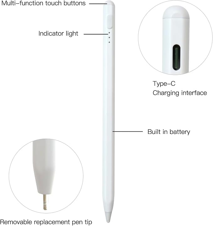 White - With Power Display