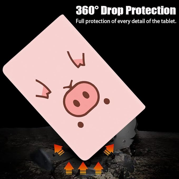 Pink Cute Cartoons Pig