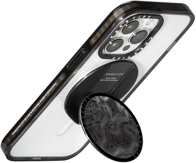 CASETiFY Snappy Grip Stand Compatible with Magsafe - Black Tree