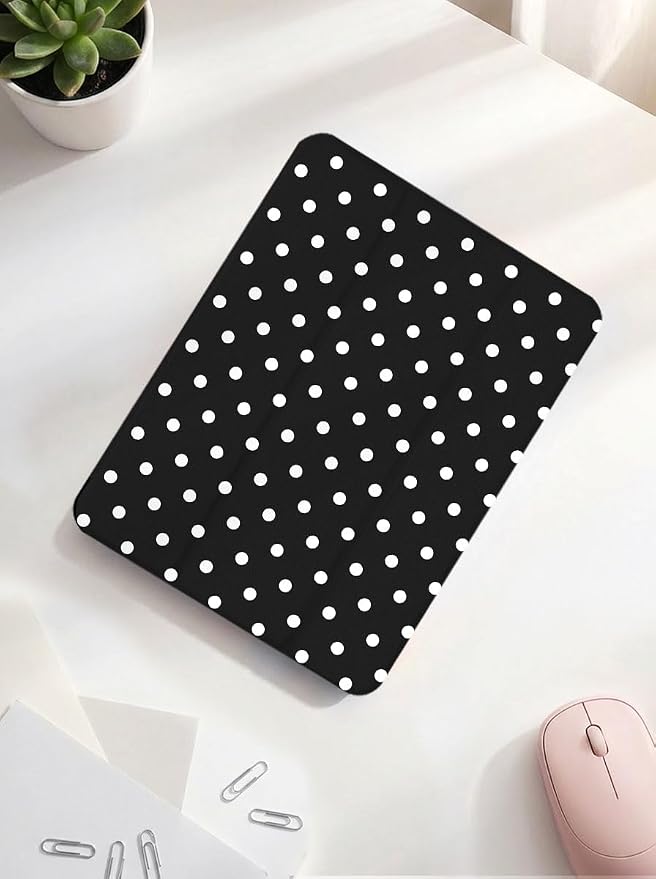 Black Polka Dots