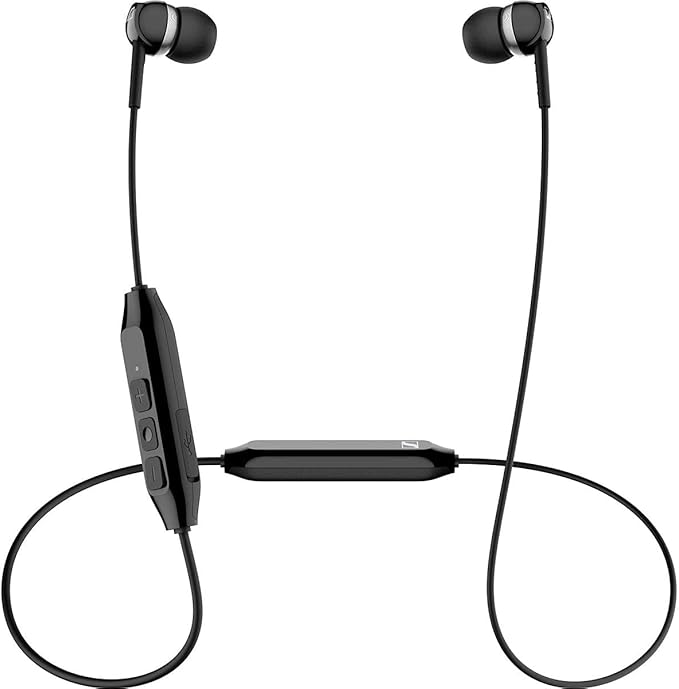 Sennheiser CX 150BT Bluetooth 5.0 Wireless Headphone - 10-Hour Battery Life USB-C Fast Charging Two Device Connectivity - Black (CX 150BT Black)