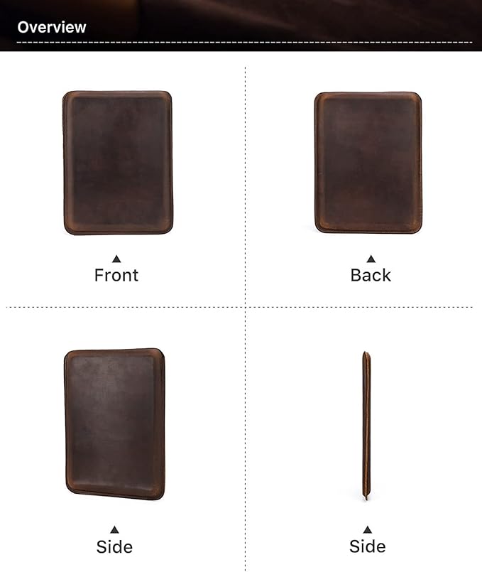 Top Grain Leather 14.2 PC Sleeve Case Vintage Fit Design Handmade Compatible with MacBook Pro 14 2021 M1 A2442 &amp Old Versioned 13-13.3 Inch MacBook Pro/Air Coffee 14.2 Inch