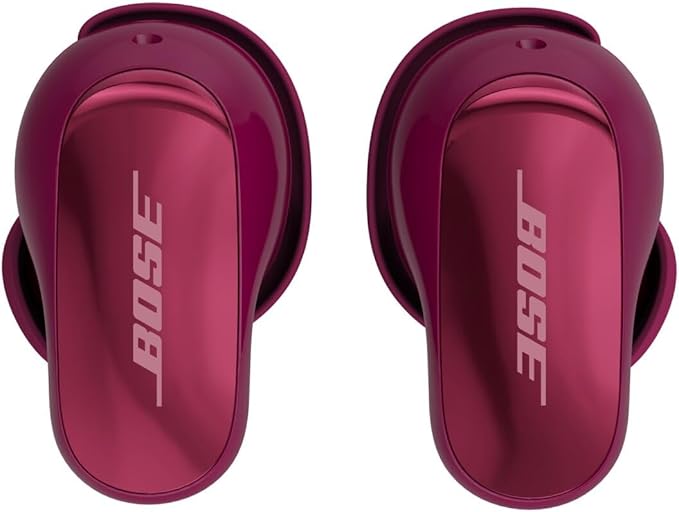 Bose QuietComfort Ultra Earbuds (2nd Gen) - Wireless Noise Cancelling Earbuds with Mic Immersive Audio USB-C Charging Up to 6 Hours Battery IPX4 Rating Deep Plum - Limited Edition Color