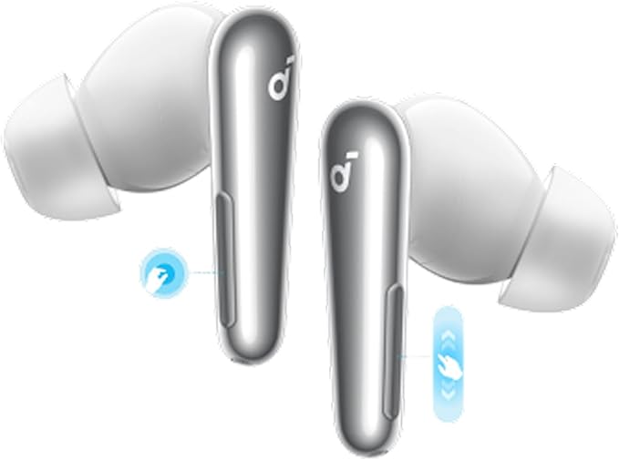 Soundcore Liberty 4 Pro by Anker Noise Cancelling Wireless Earbuds 7-Sensor and Real-Time Adaptive Noise Cancelling 2× Faster Charging Studio-Level Hi-Fi Music Clear Calls with 6 Mics and AI