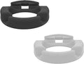 GoDonut Plus+ - Smartphone and Tablet Stand - Compatible with Lager Cases with Charging Port Access - for use at Work at Home Travel and on-the-go (Black/White) - 2 Pack