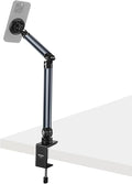 NEEWER Basics Magnetic Cell Phone Holder Stand for Desk &amp Bed Tension Adjustable Overhead Desk Mount Compatible with MagSafe iPhone 16 15 Pro Max Plus 14 13 12 for Video Recording Filming PA089
