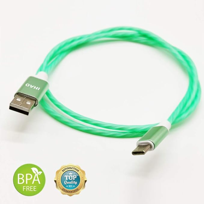 Green Current Flowing USB Type C