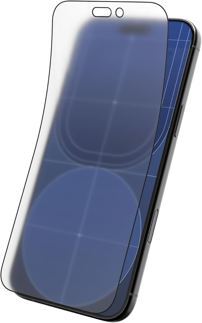 RhinoShield Screen Protector Compatible with iPhone 17 Pro Max / 16 Pro Max | Impact Protector PRO - Smooth Touch Impact and Scratch Resistant Anti-blue Light Installation Tool Included - Matte