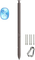 S24 Ultra Stylus Pen (WithBluetooth) Replacement for Samsung Galaxy S24 Ultra 5G All Versions Touch Pen +Tips/Nibs. (Titanium Gray/S24 Ultra)