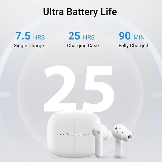 Timekettle M3 Language Translator Earbuds Two-Way Translator Device with APP for 40 Languages Online Voice Translator for Exploring Expat Life Freely Compatible with iOS Android (Online Version)