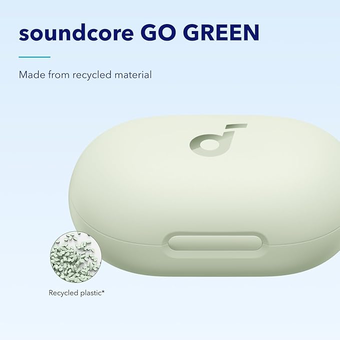 Soundcore by Anker Space A40 Auto-Adjustable Active Noise Cancelling Wireless Earbuds Reduce Noise by Up to 98% 50H Playtime Hi-Res Sound Comfortable Fit App Customization Wireless Charge