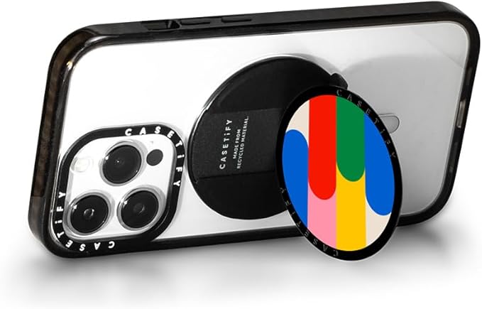 CASETiFY Snappy Grip Stand Compatible with Magsafe - Primary Color World