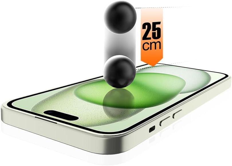 ITSKINS Hybrid // Glass Cell Phone Screen Protector with Eco-Friendly Alignment Tool Tempered Glass Screen Protector Easy Installation Scratch Resistant and Bubble Free - iPhone 15 Plus