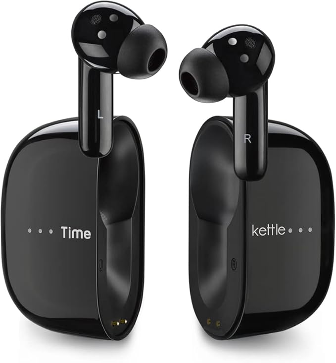 Timekettle M3 Language Translator Earbuds Two-Way Translator Device with APP for 40 Languages Online Voice Translator for Exploring Expat Life Freely Compatible with iOS Android (Online Version)