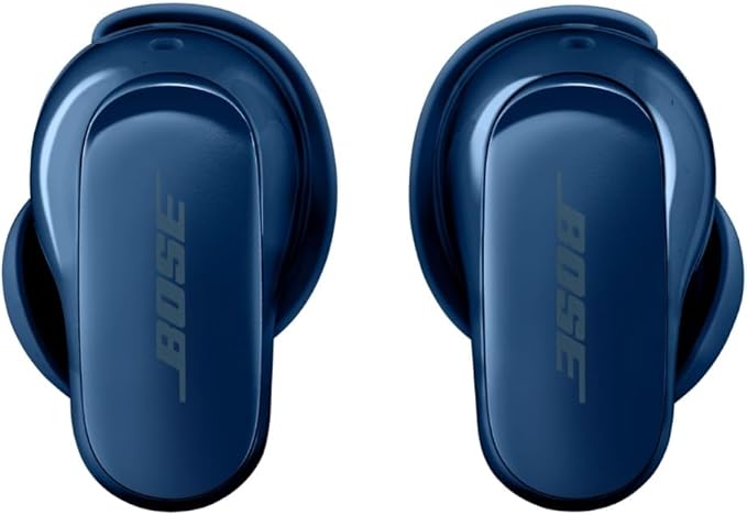 Bose QuietComfort Ultra Bluetooth Earbuds Wireless Earbuds with Spatial Audio and World-Class Active Noise Cancellation Deep Bass Up to 6 Hours of Playtime Lunar Blue - Limited Edition Color