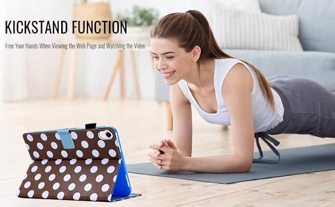 02 Brown Polka Dots