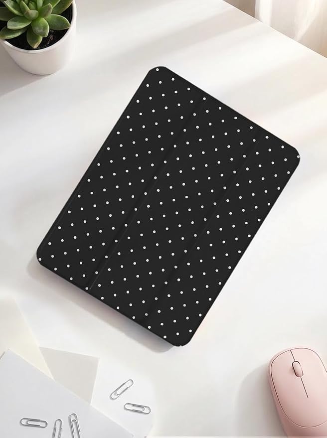 Black Polka Dots