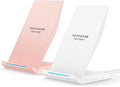 NANAMI Wireless Charger 2 Pack - Fast Wireless Charging Stand for iPhone 17/17 Air/16/16 Plus/16 Pro Max/16 Pro/15/14/13/12 Phone Charger Compatible Samsung Galaxy S26/S25/S24/S23/S22/S21Pixel 6/5