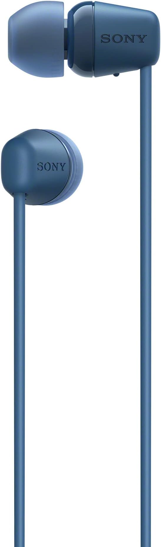 Sony WI-C100 Wireless in-Ear Bluetooth Headphones with Built-in Microphone Blue