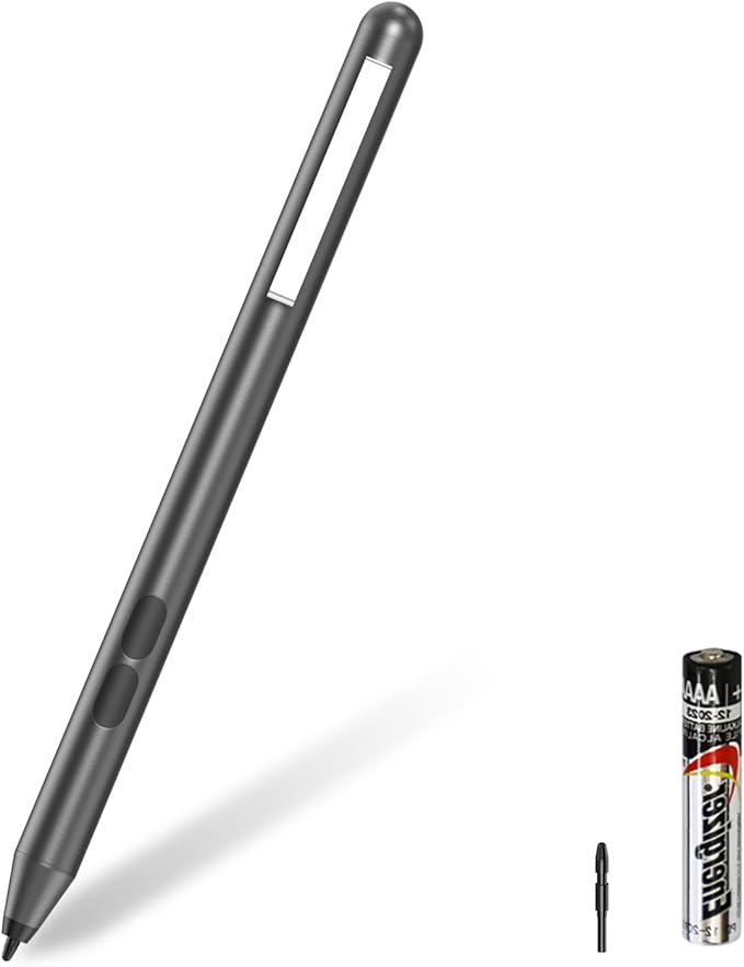Stylus Pen for HP Omnibook Pen for HP Envy x360 Pavilion x360 Specter x360 Touchscreen Laptops with 2500h Battery Life Palm Rejection &amp 1024 Pressure Sensitivity