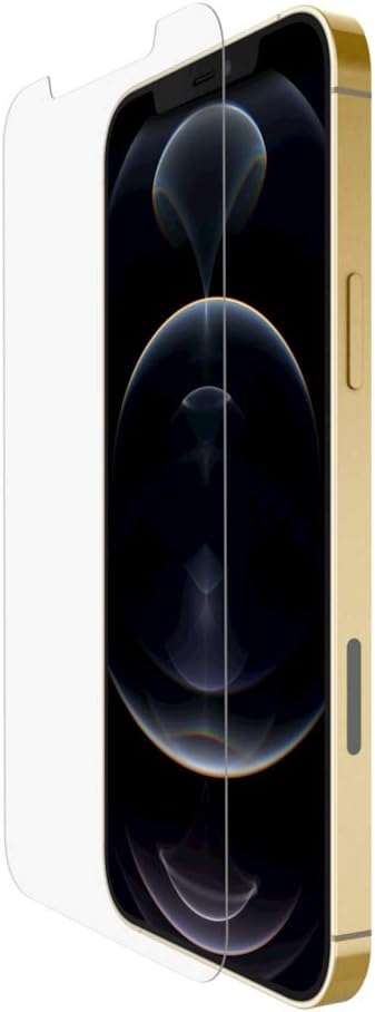 Belkin iPhone 12 Pro Max Screen Protector TemperedGlass Privacy Antimicrobial-Treated Clear (OVA031zz)