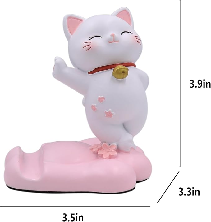 Pink Cat Standing