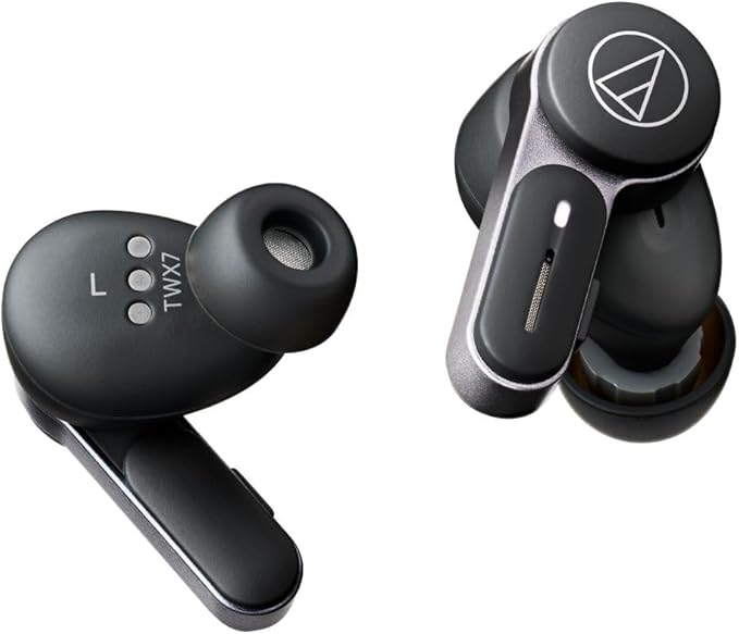 Audio-Technica ATH-TWX7BK Wireless Earbuds Black