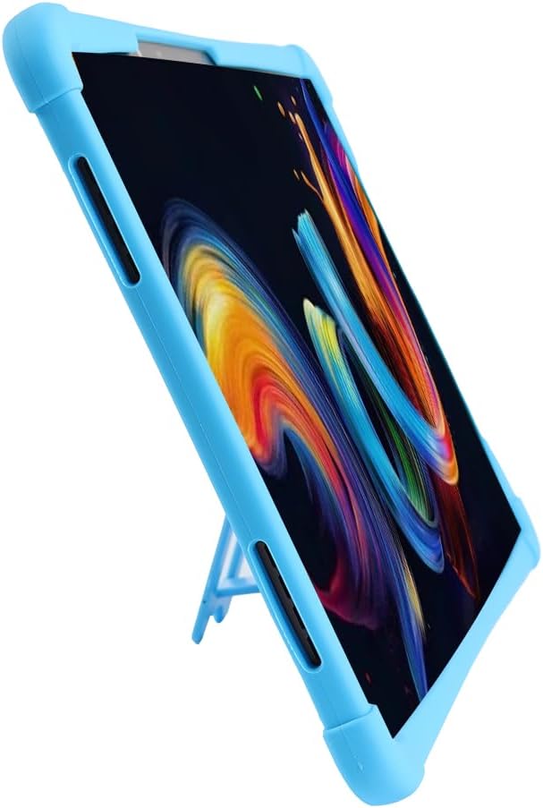 4 Thicken Cornors Shockproof Silicon Cover Case Compatible with Fro TCL NxtPaper 11 Plus 11.5 (9469x) Tablet Folding Stand Protective Pencil Full Protection ((TCL NxtPaper 11 Plus 11.5(9469x) Blue))