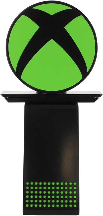 Exquisite Gaming Xbox Light Up LED Ikon Stand with Rotating Holder &amp USB Charging Ports