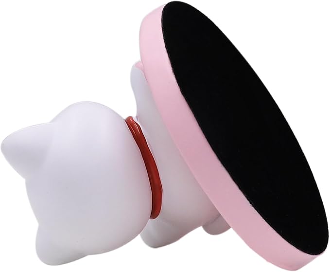 Pink Cat lying