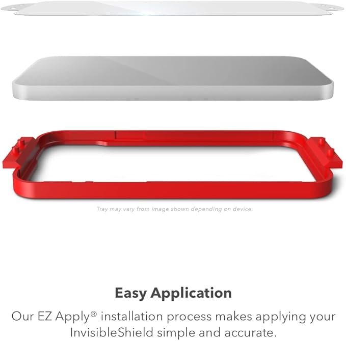 Zagg InvisibleShield Glass Elite Screen Protector Designed for Samsung Galaxy A14 5G - Advanced Impact &amp Scratch Resistant Made with Reinforced Edges Silky Feel ClearPrint Technology Easy Appl