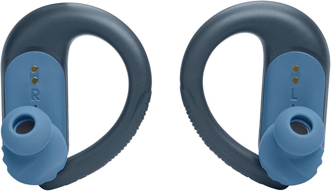 JBL Endurance Peak 3 - Dust and Water Proof (IP68) True Wireless Active Earbuds JBL Pure Bass Sound Up to 50 Total Hours of Playback with Speed Charge Ambient Aware &amp Talk Thru (Blue)