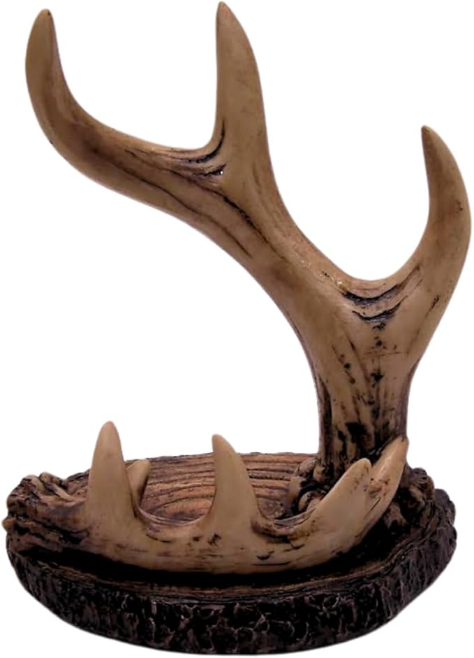 Wowser Deer Antler Cell Phone Stand Cell Phone Holder for Desk Holder for Night Stand