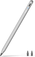 Metapen Pencil A8 for Apple iPad 2018-2026 (2X Faster Charge) Tilt Sensitivity Pixel Precision Stylus Pen for iPad 11/10/9/8/7/6th Gen Pro 12.9/11/13-inch M4 Air 3/4/5/M2/M3 Mini 5/6th Grey