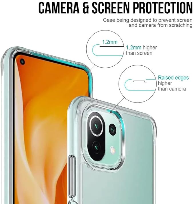 Clear Case + Tempered Glass*2
