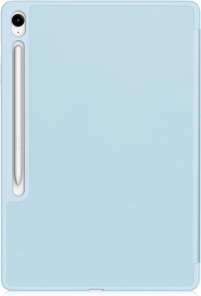 for Galaxy Tab S10 FE Plus Case 13.1 Inch 2025 (Model: SM-X620/SM-X626B) Trifold Stand Cover with S Pen Holder [Auto Wake/Sleep] PU Leather + Soft TPU Back Shell for Tab S10 FE+ 13.1Blue