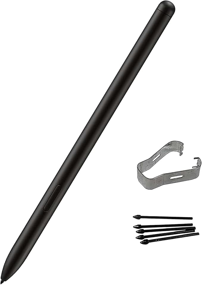 Black Smart Paper Pen for Lenovo Smart Paper Smart Paper Stylus Pen 4096 Pressure Levels Smart Paper Digital Pen Replacement + 5 Tips/Nibs