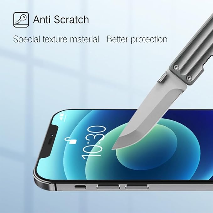 PERFECTSIGHT Screen Protector Compatible with Apple iPhone 12 Pro Max 2020 6.7 inch [HD Clear Medical Device] Anti-Blue Light/Phone Radiation Tempered Glass