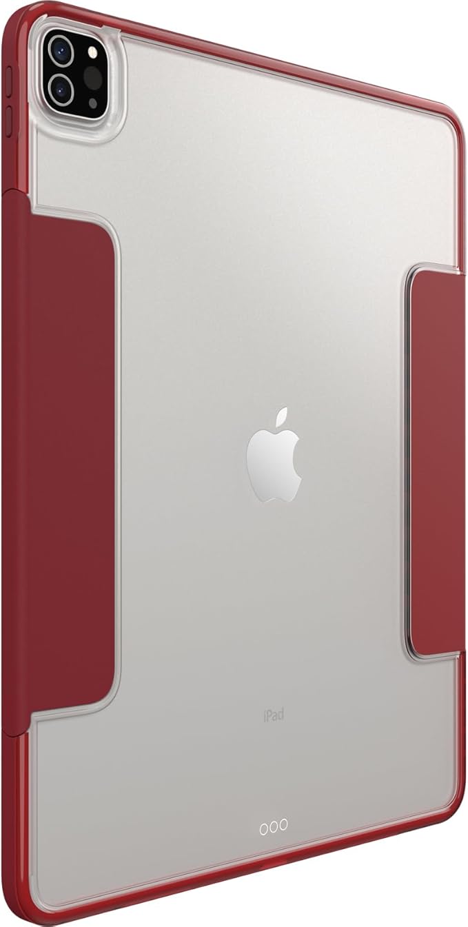 OtterBox - Symmetry Series 360 Elite Case for 12.9 iPad Pro 1st/2nd/3rd/4th/5th/6th Gen - Scratch-Resistant Tablet Case with Folio and Apple Pencil Holder (Harvard Red)