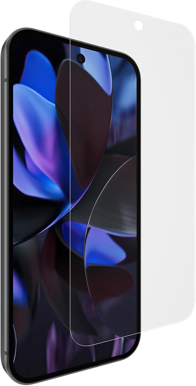 Case-Mate Google Pixel 9/9 Pro Ultra Screen Protector - 6.3 Inch - Anti-Scratch Tempered Glass w/5x Shatter Protection - Durable 9H Glass w/Installation Frame High Clarity Case Friendly Easy Apply