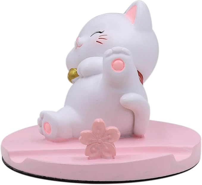 Pink Cat lying
